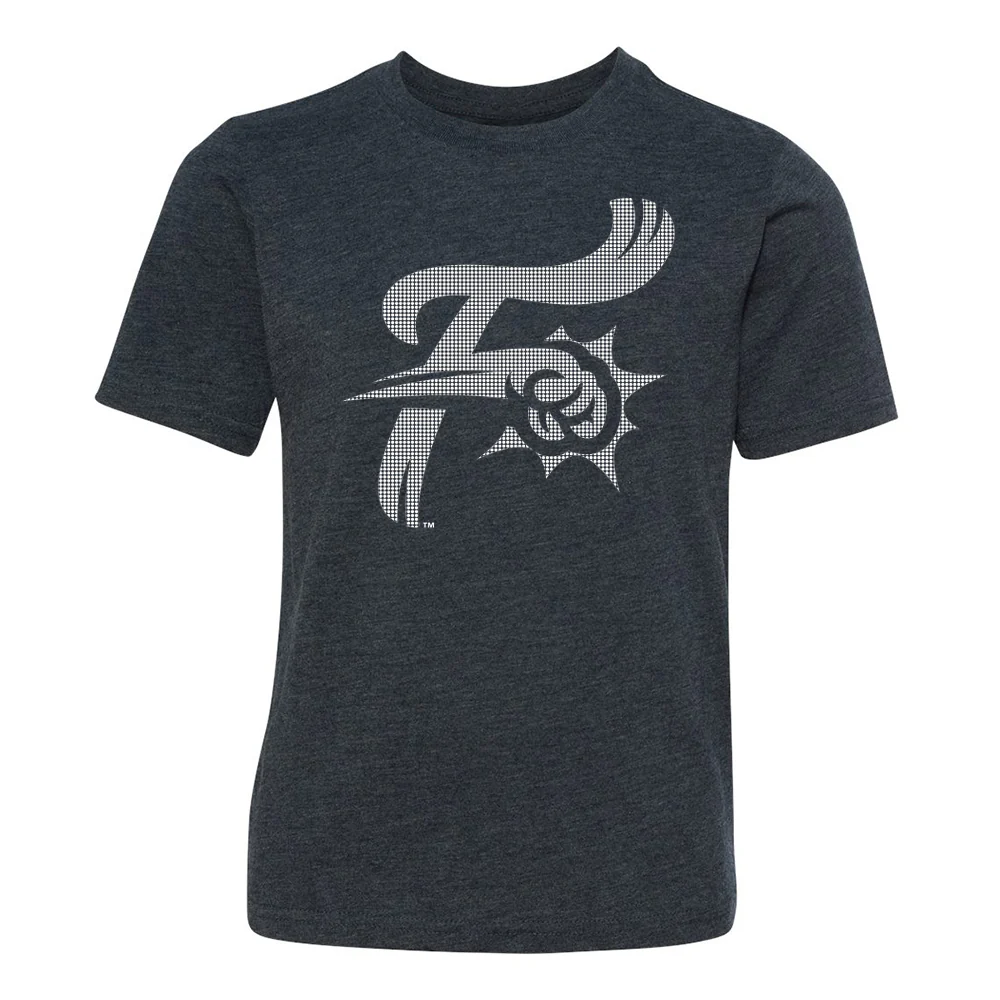 108 Stitches Navy Youth Glow in the Dark F-Fist Tee - Image 2