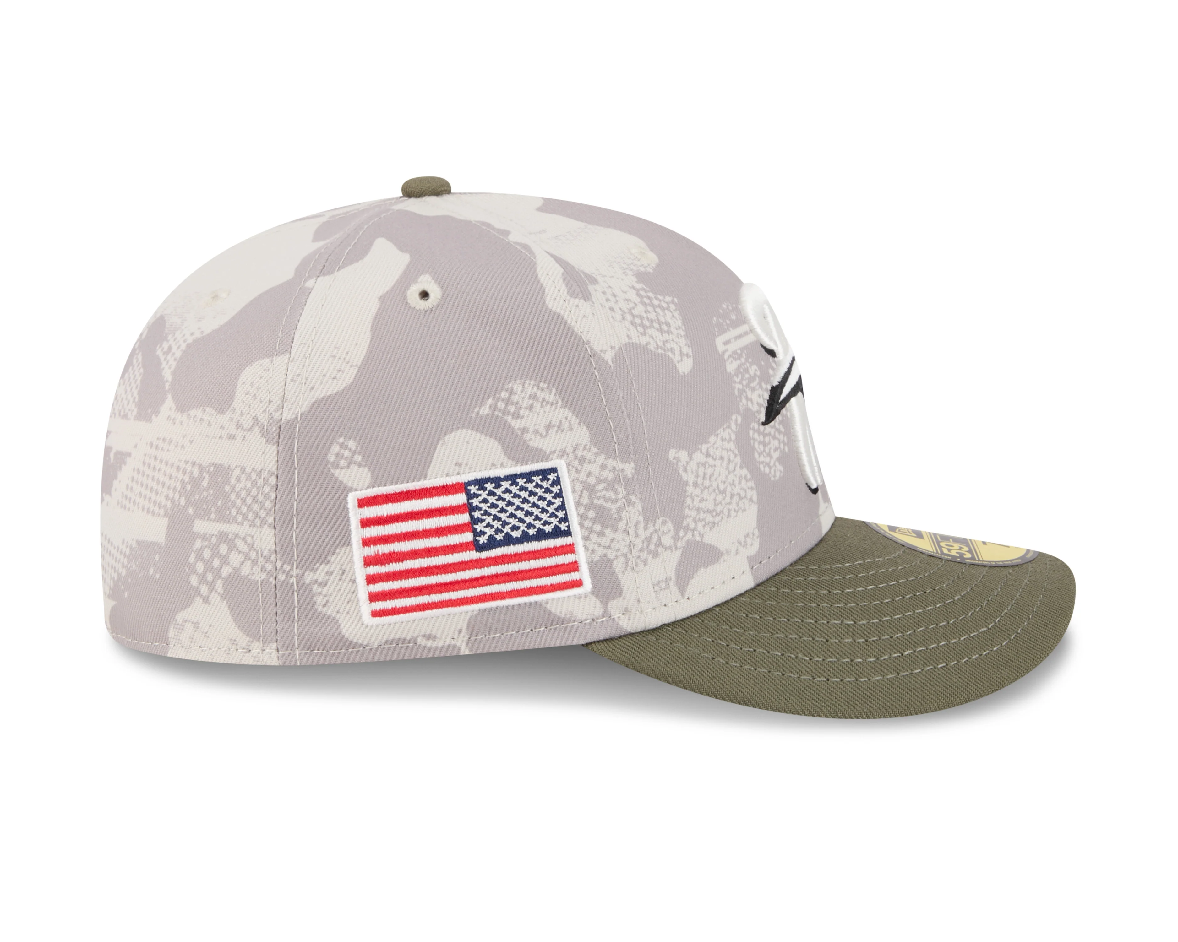 2025 New Era 59Fifty Armed Forces High Profile Hat - Image 4
