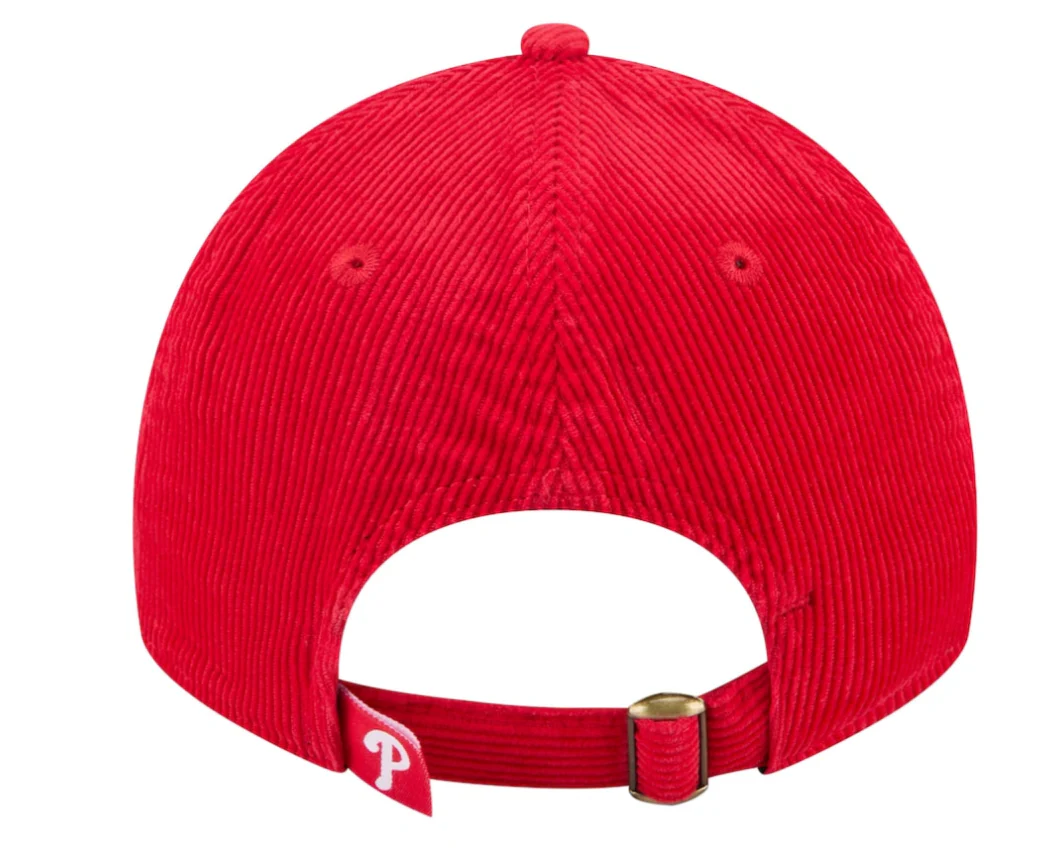 9twenty Philadelphia Phillies Red Corduroy New Era hat - Image 2