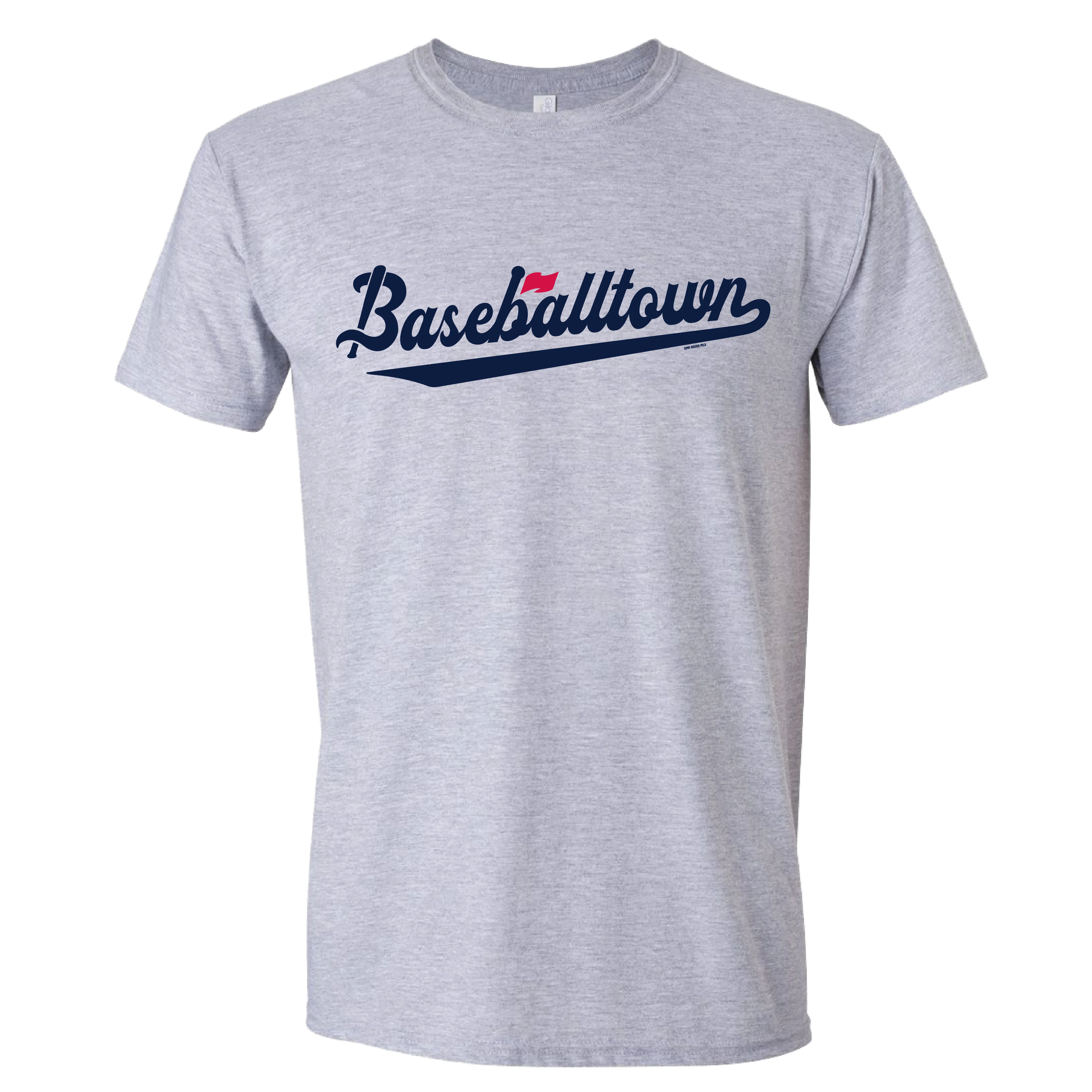 Adult Baseballtown Script Tee and Logo Hat Combo - Image 3