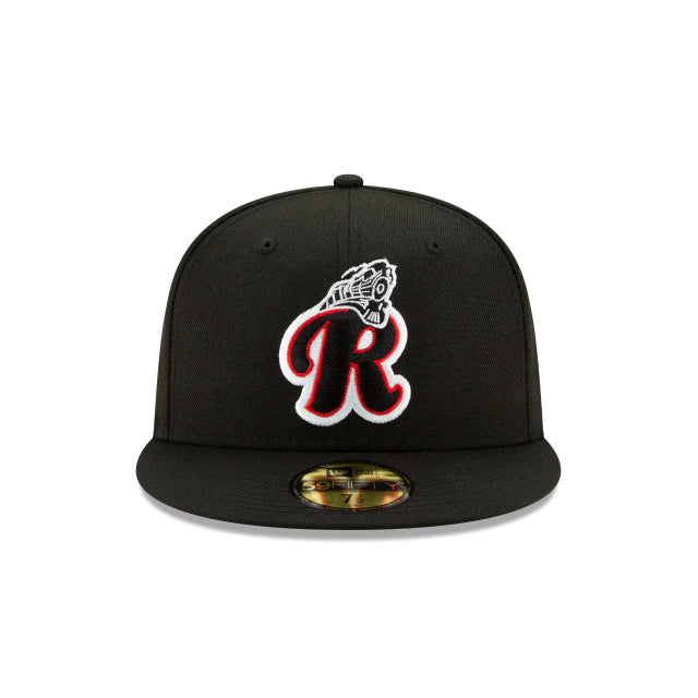 New Era 59Fifty Reading Fightin Phils Alt. 2 Black Train Retro Hat - Image 2