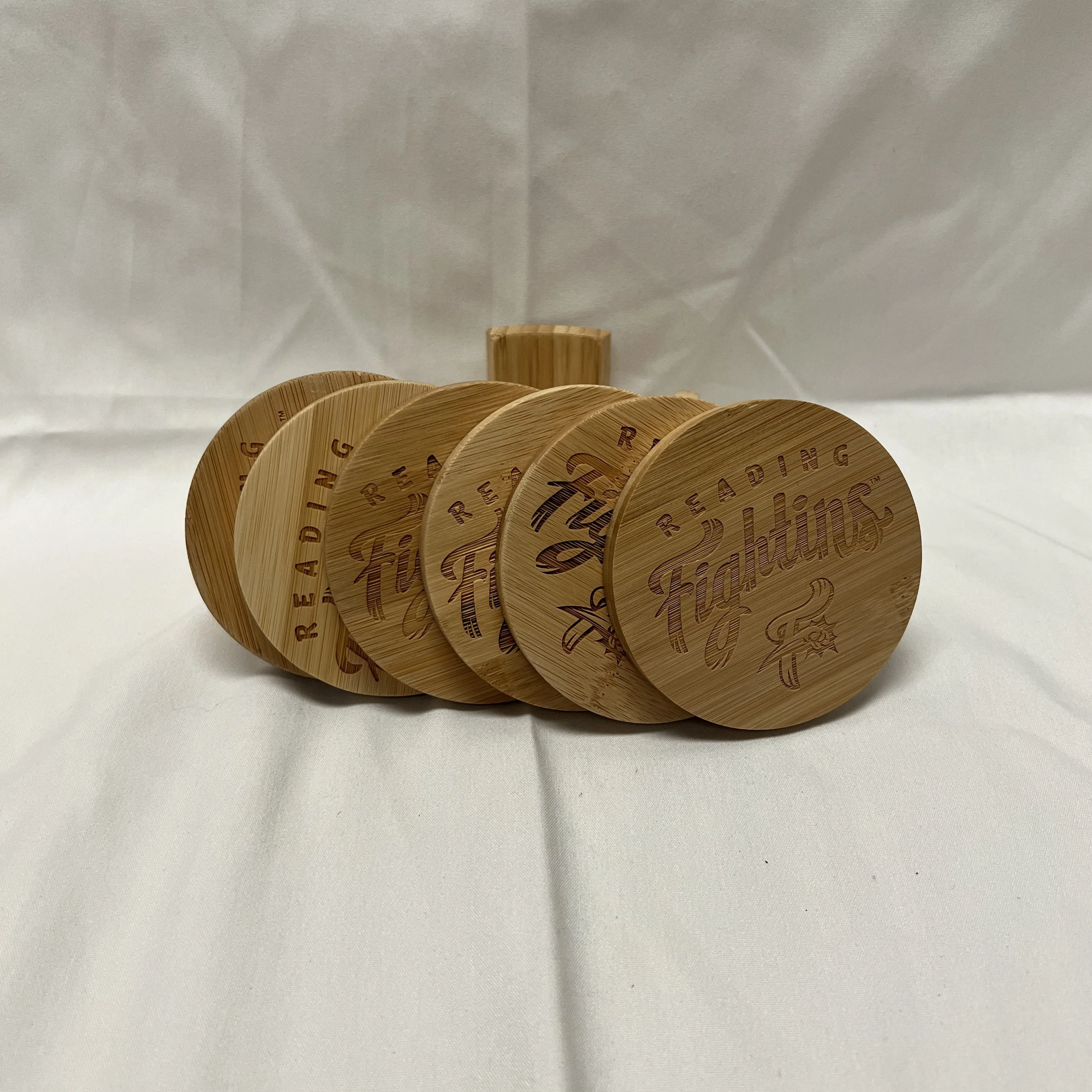 Bamboo Coaster Set of 8 - Image 3