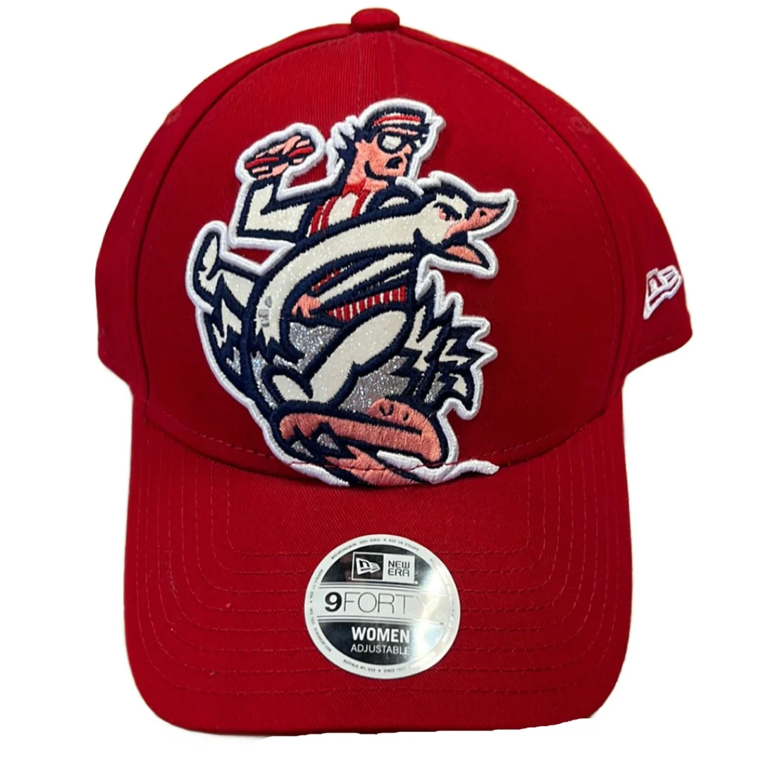 New Era 9Forty Women's Crazy Hot Dog Vendor Glitter Adjustable Cap - Image 2