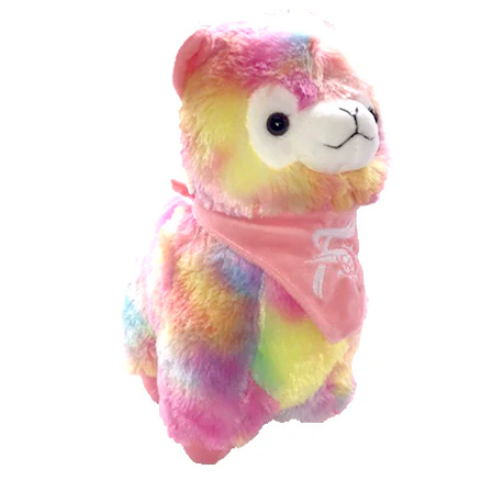 FOCO Rainbow Plush Llama - Image 2