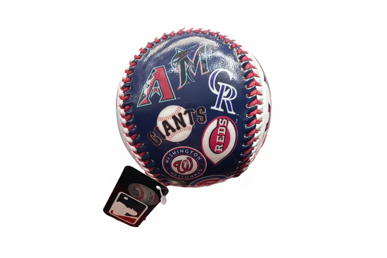 Franklin MLB All Team Logo Baseball - Image 3