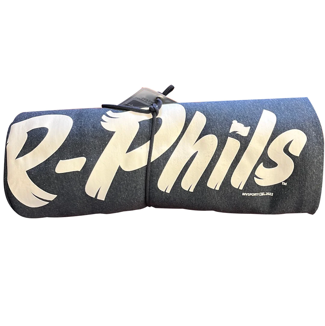 MV Sport Navy Heather Fightin Phils Blanket - Image 2