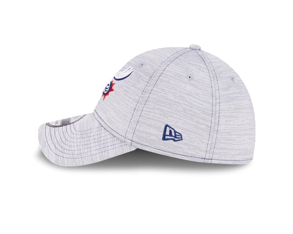 New Era 39Thirty Stretch Fit Gray F-Fist logo Hat - Image 3