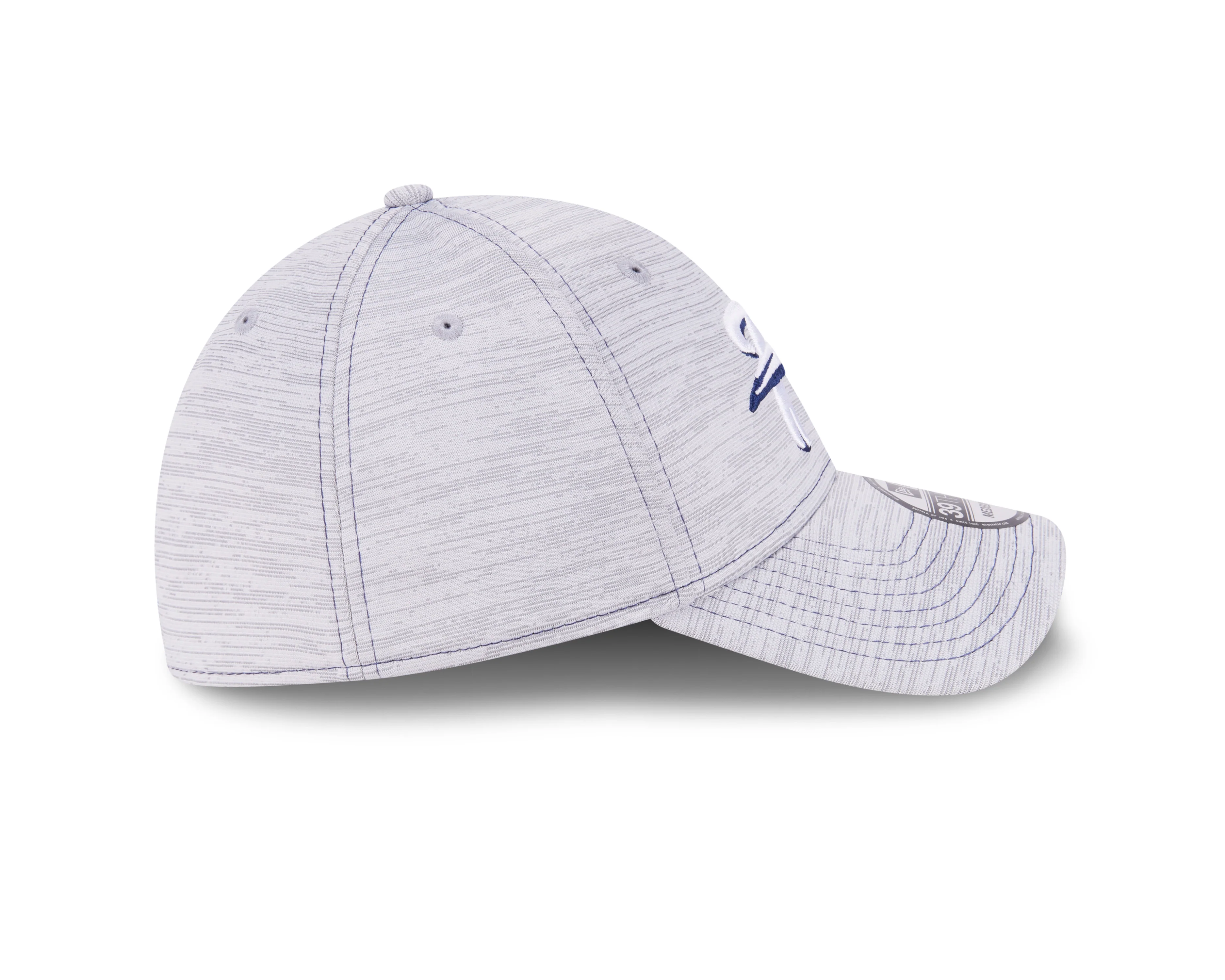 New Era 39Thirty Stretch Fit Gray F-Fist logo Hat - Image 5