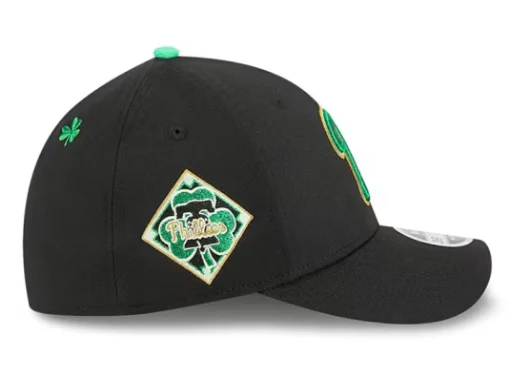 New Era 39Thirty M-Crown Philadelphia Phillies 2026 St. Patrick's Day Stretch Fit - Image 2