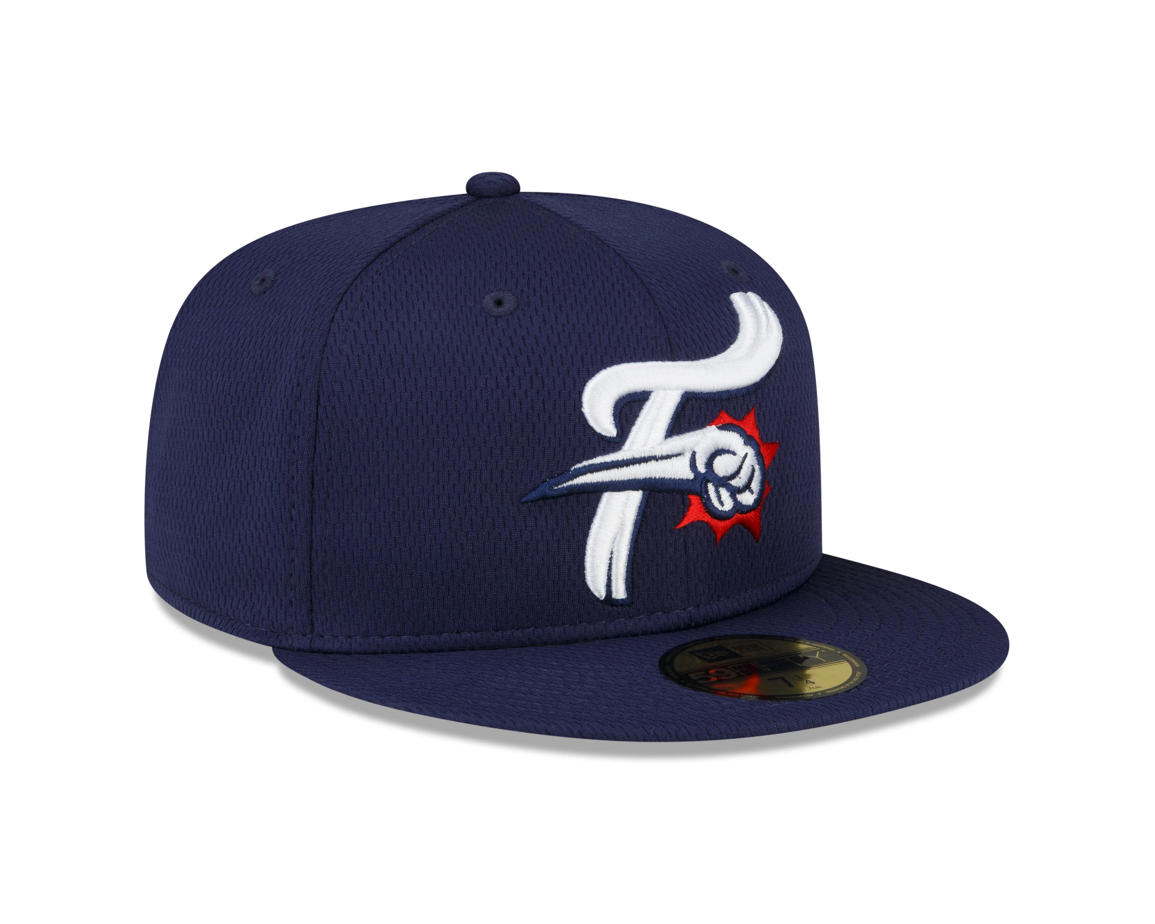 New Era 59Fifty Dashmark Mesh Navy F-Fist On-Field Batting Practice Hat - Image 3