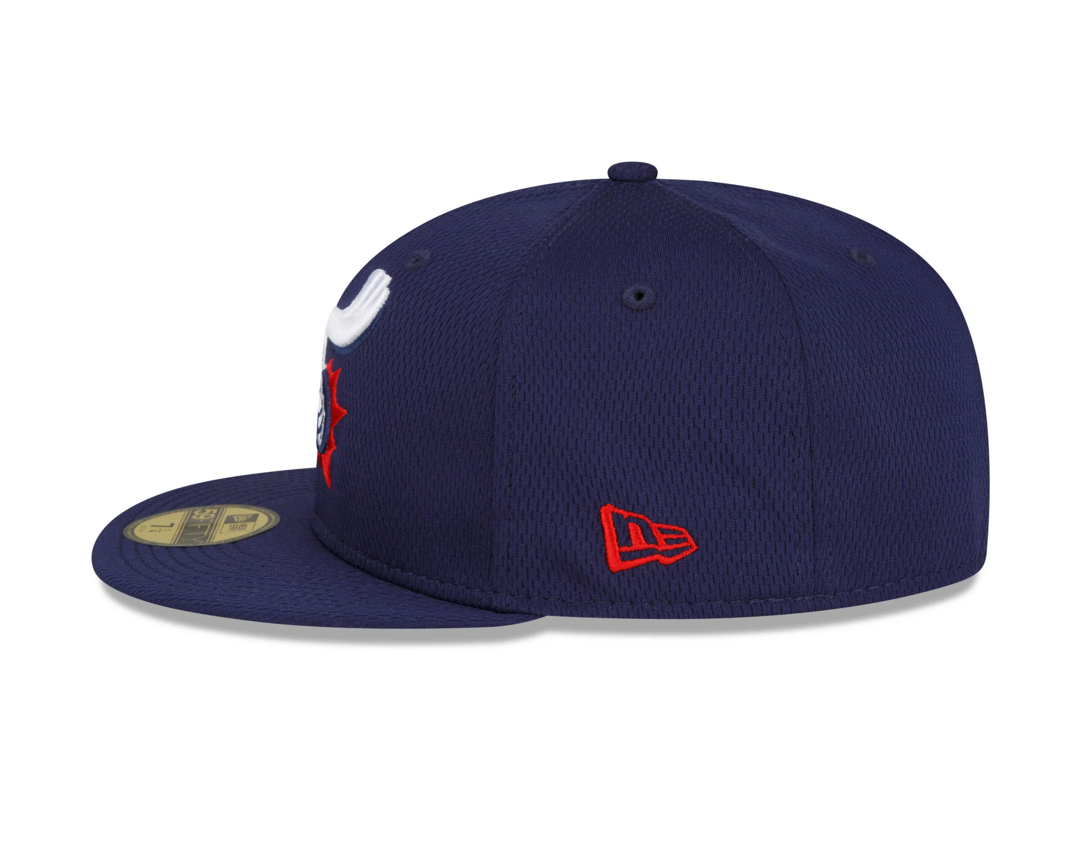 New Era 59Fifty Dashmark Mesh Navy F-Fist On-Field Batting Practice Hat - Image 4