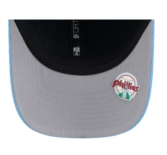 New Era 9Forty Philadelphia Phillies Columbia Blue M-Crown Youth Adjustable Hat - Image 3