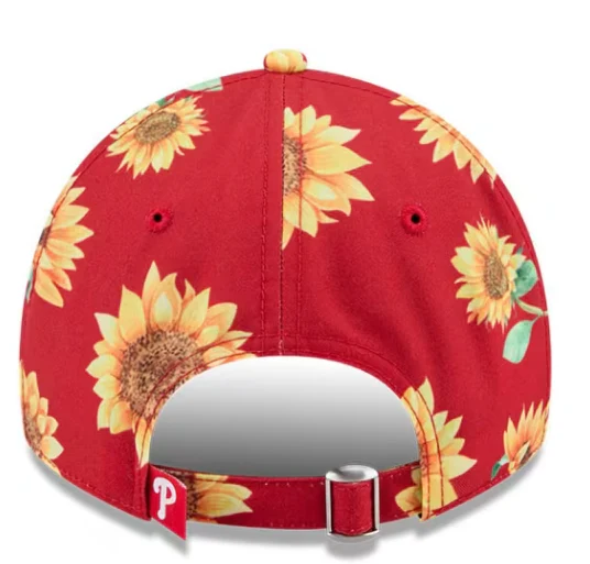 New Era 9Twenty Philadelphia Phillies Women's Sunflower Adjustable - Image 2