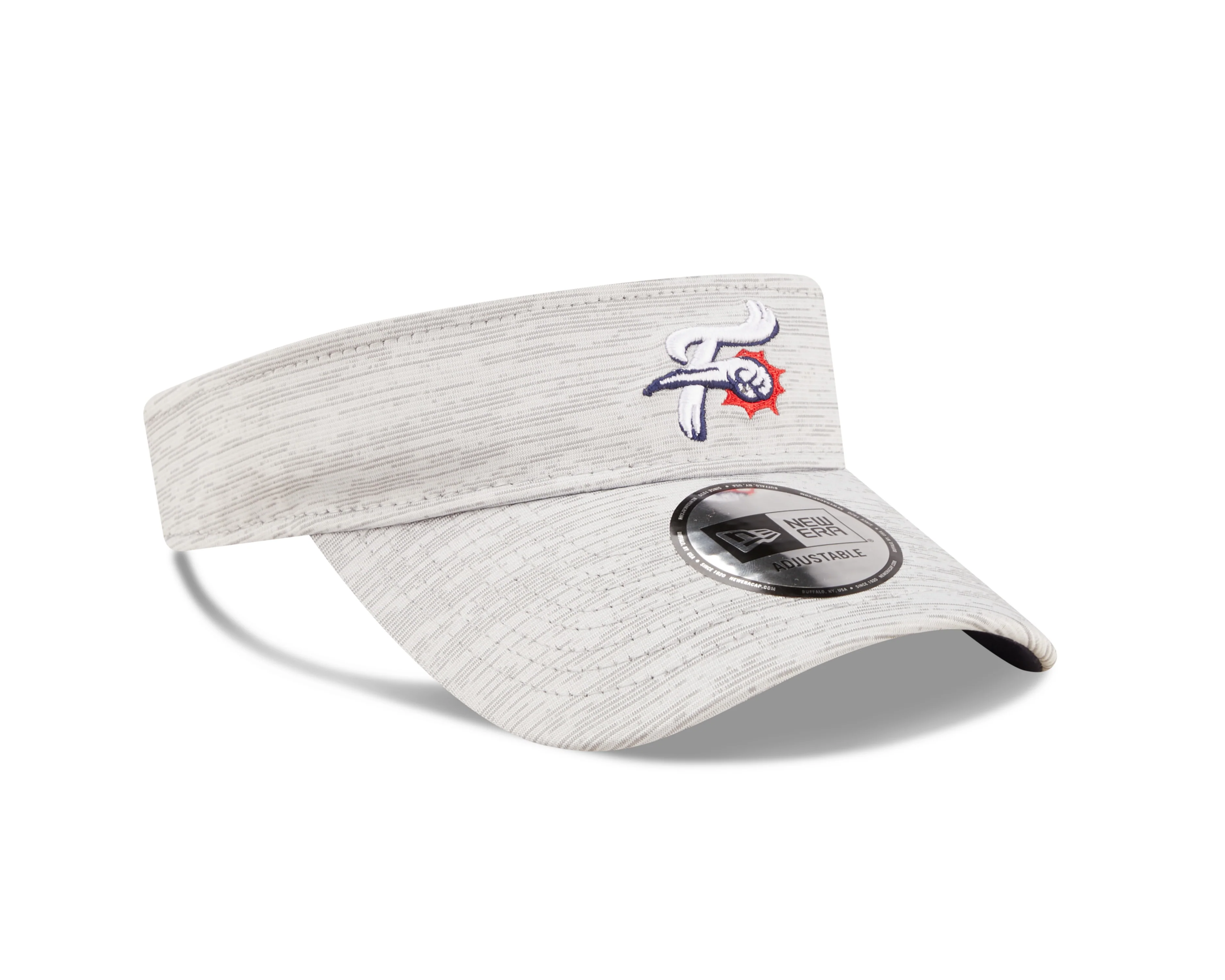 New Era Distinct Gray Adjustable Visor - Image 3