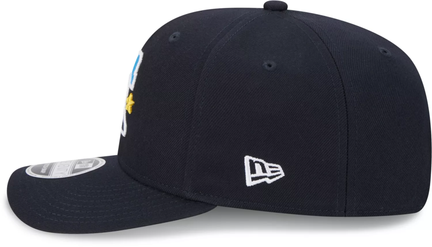 New Era Philadelphia Phillies Mens Navy Blue 2024 MLB CITY CONNECT 9Seventy Stretch-Snap Hat - Image 5