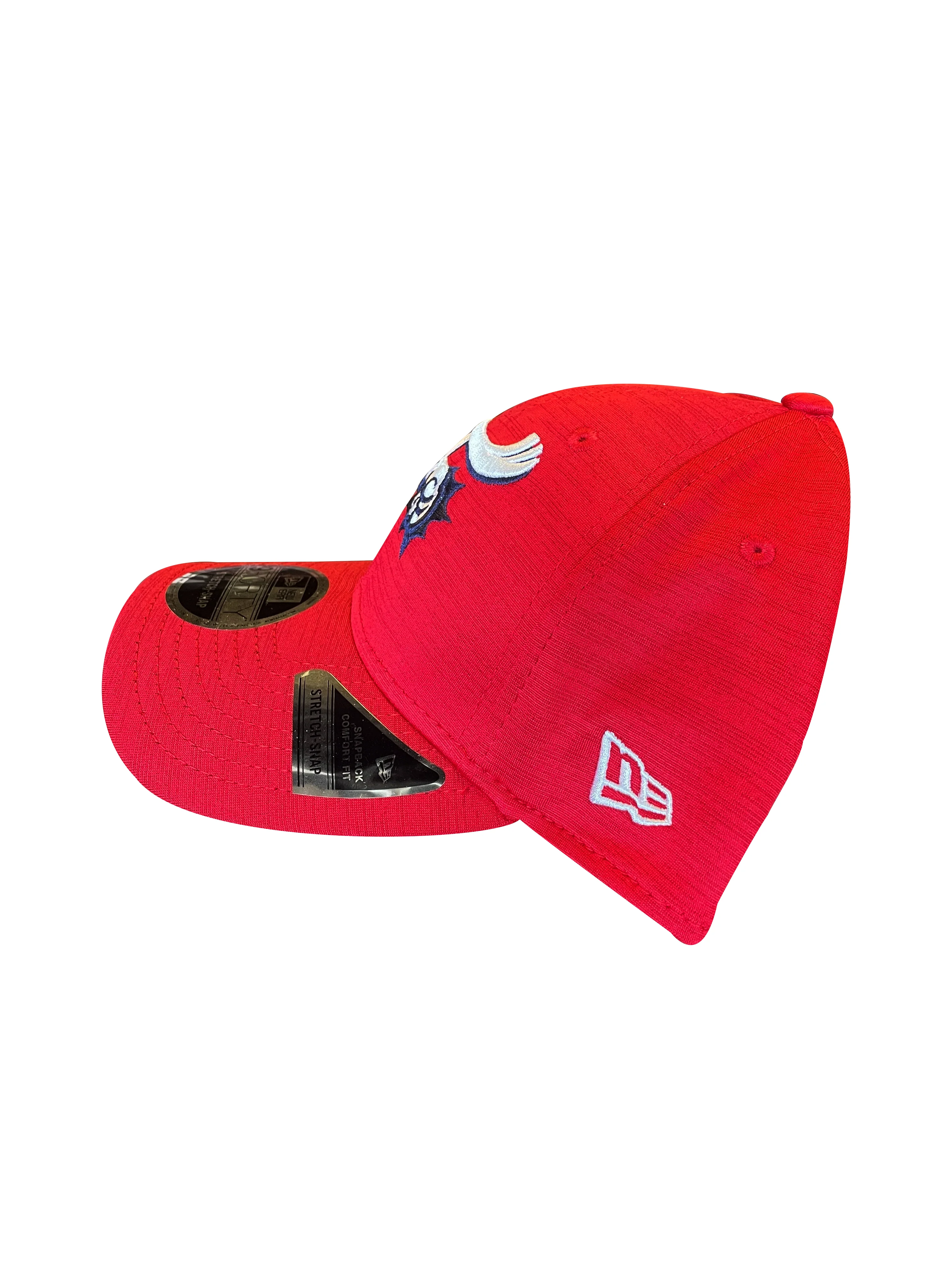 New Era 9Forty Stretch Snap Red Shadow Heather F-Fist Logo Cap - Image 2