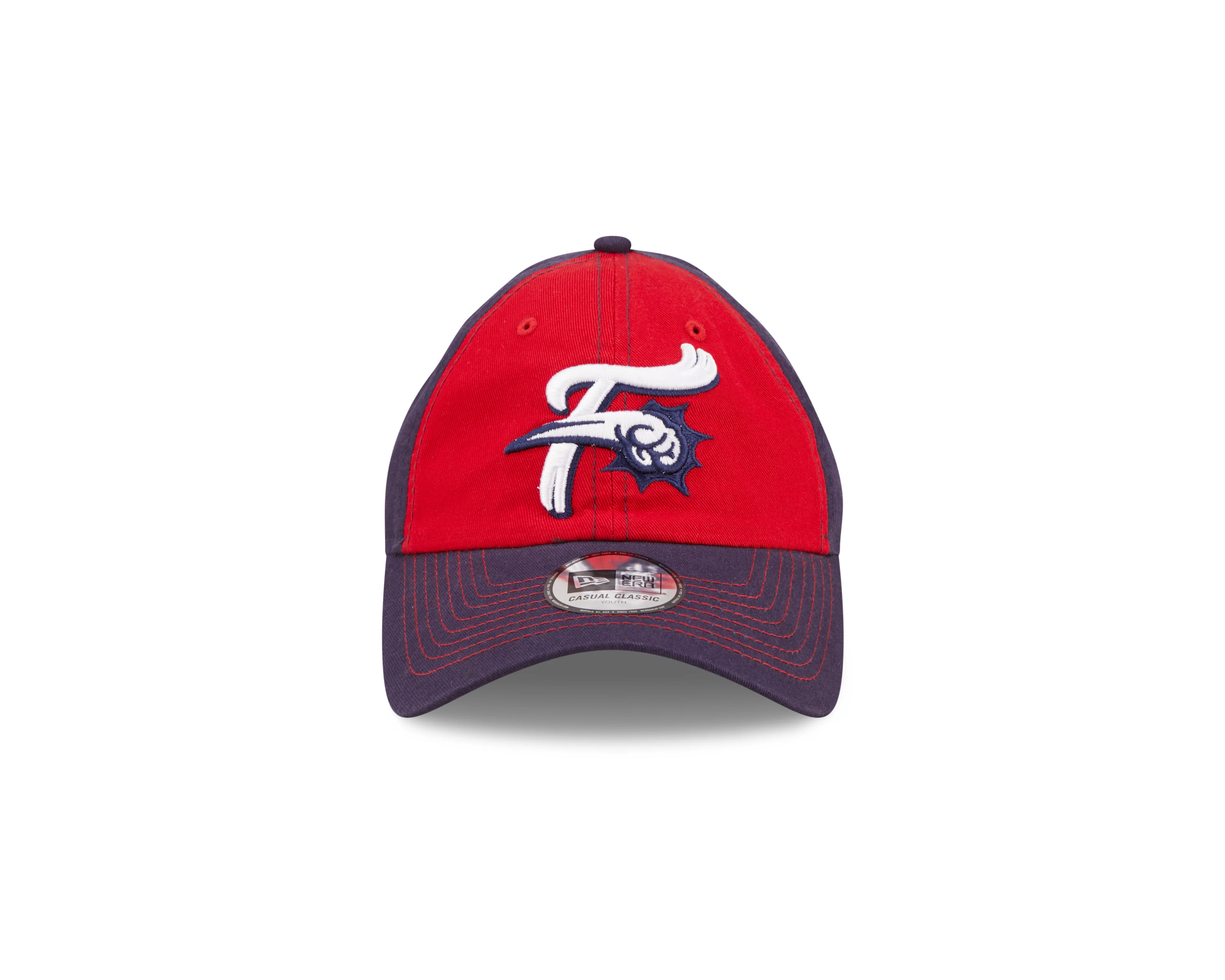 New Era Youth 9Forty Reading Fightin Phils Navy & Red Clutch Hit Adjustable Hat - Image 3