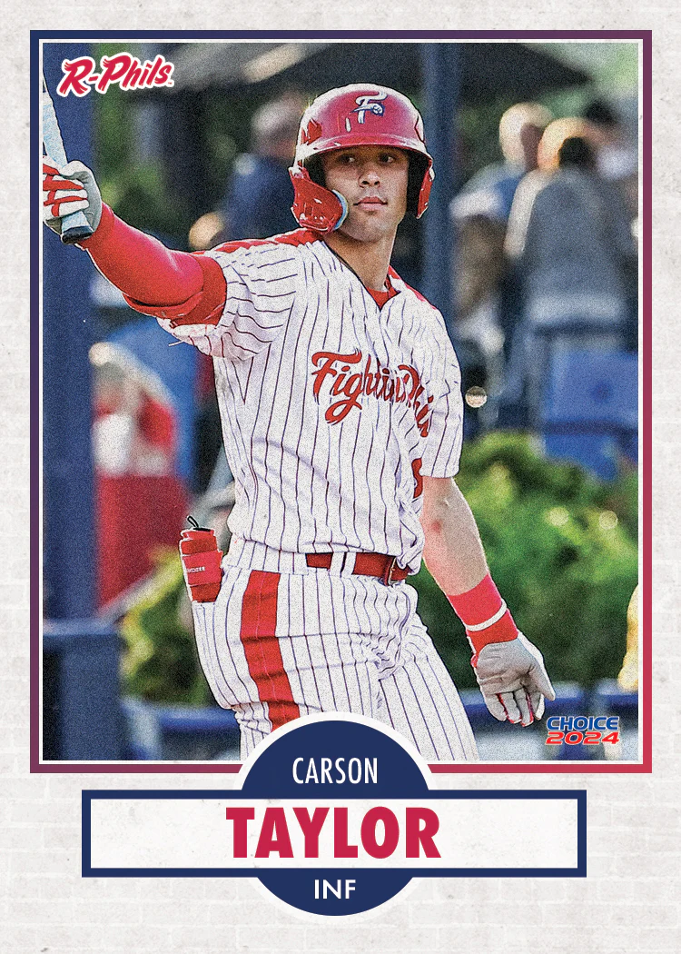 Reading Fightin Phils 2024 Team Card Set #3 - Image 6
