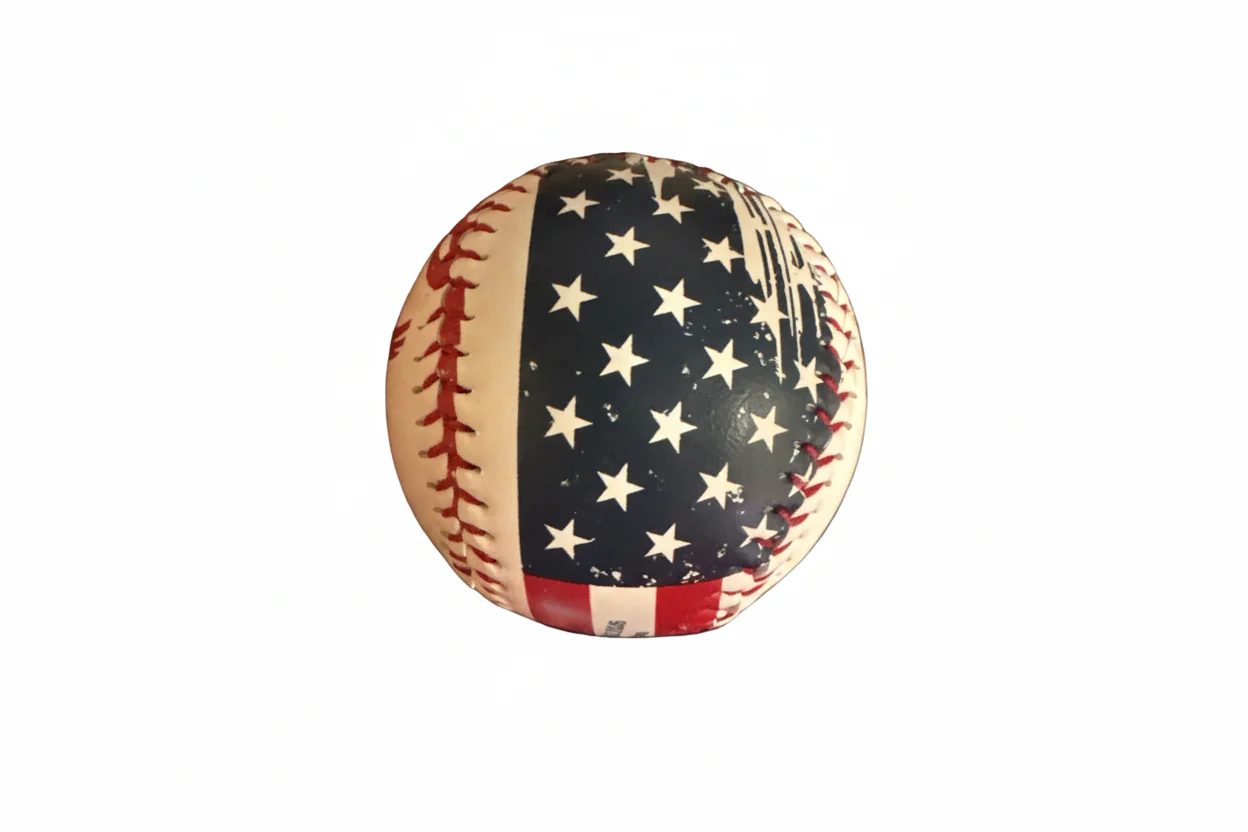 Reading Fightin Phils American Flag Baseball - Image 2