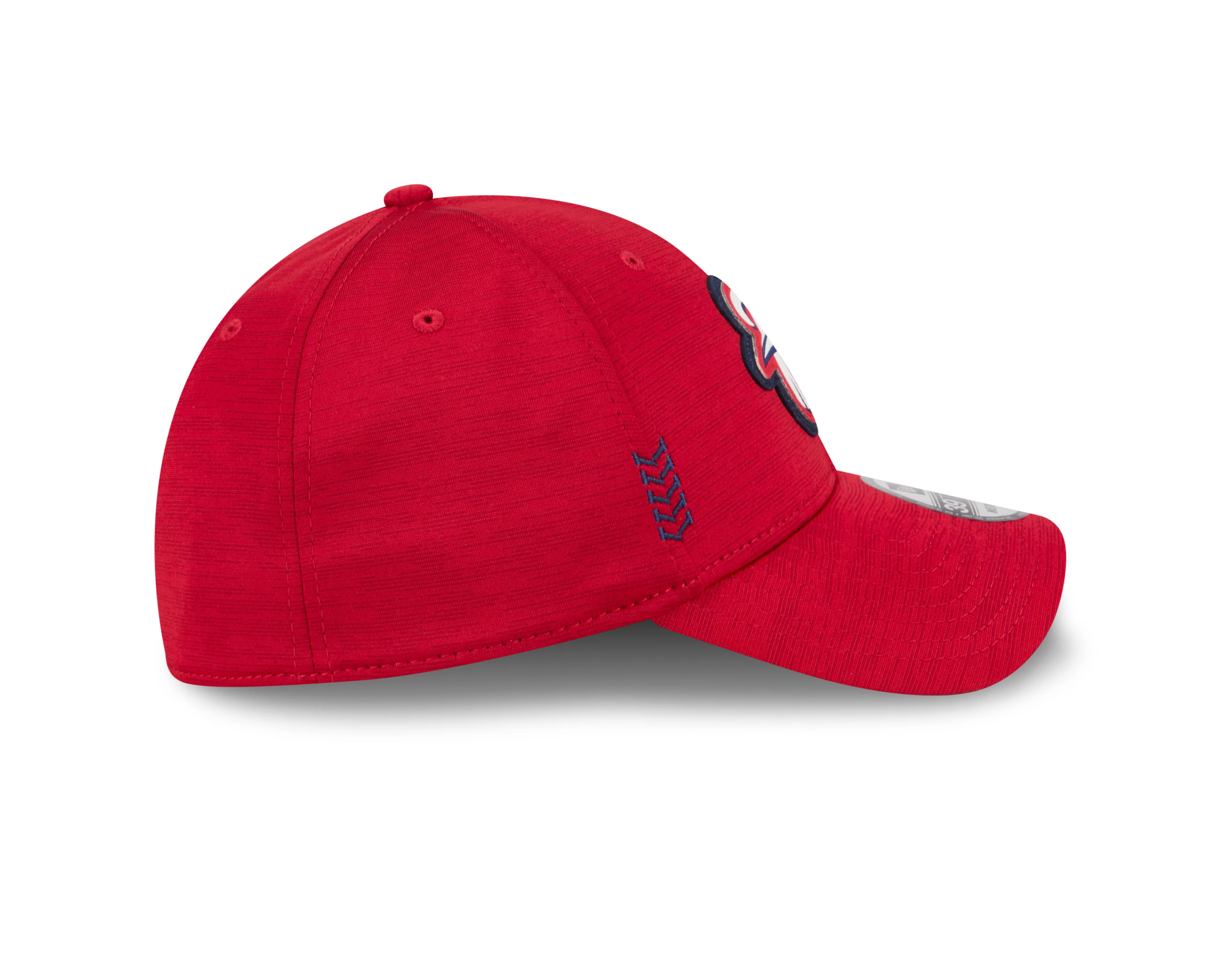 New Era 39Thirty Reading Fightin Phils Stretch Fit Clubhouse Edition Fitted Red F-Fist Hat - Image 5