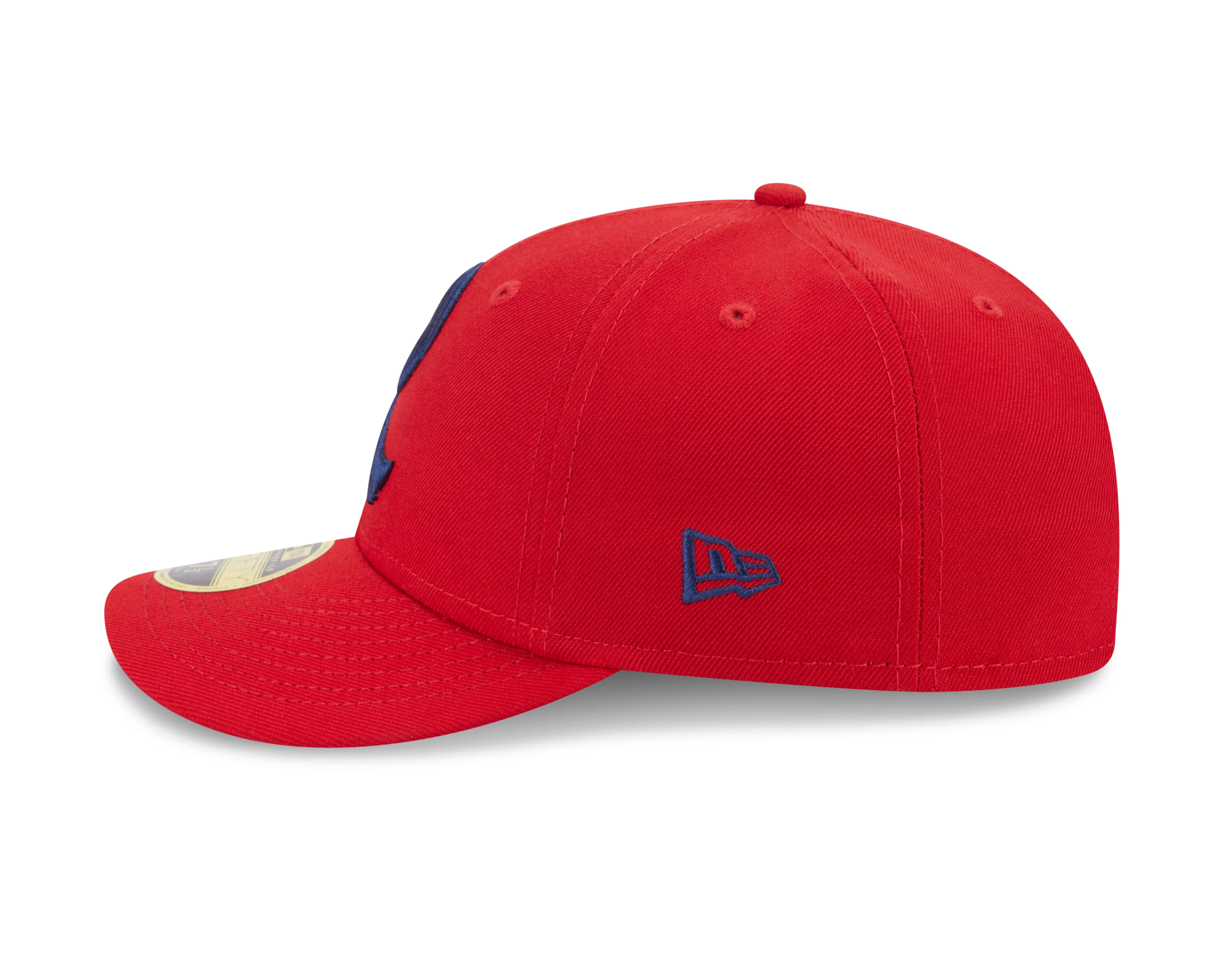 New Era 59Fifty Low Profile Red Feathered 'R' Road On-Field Hat - Image 4