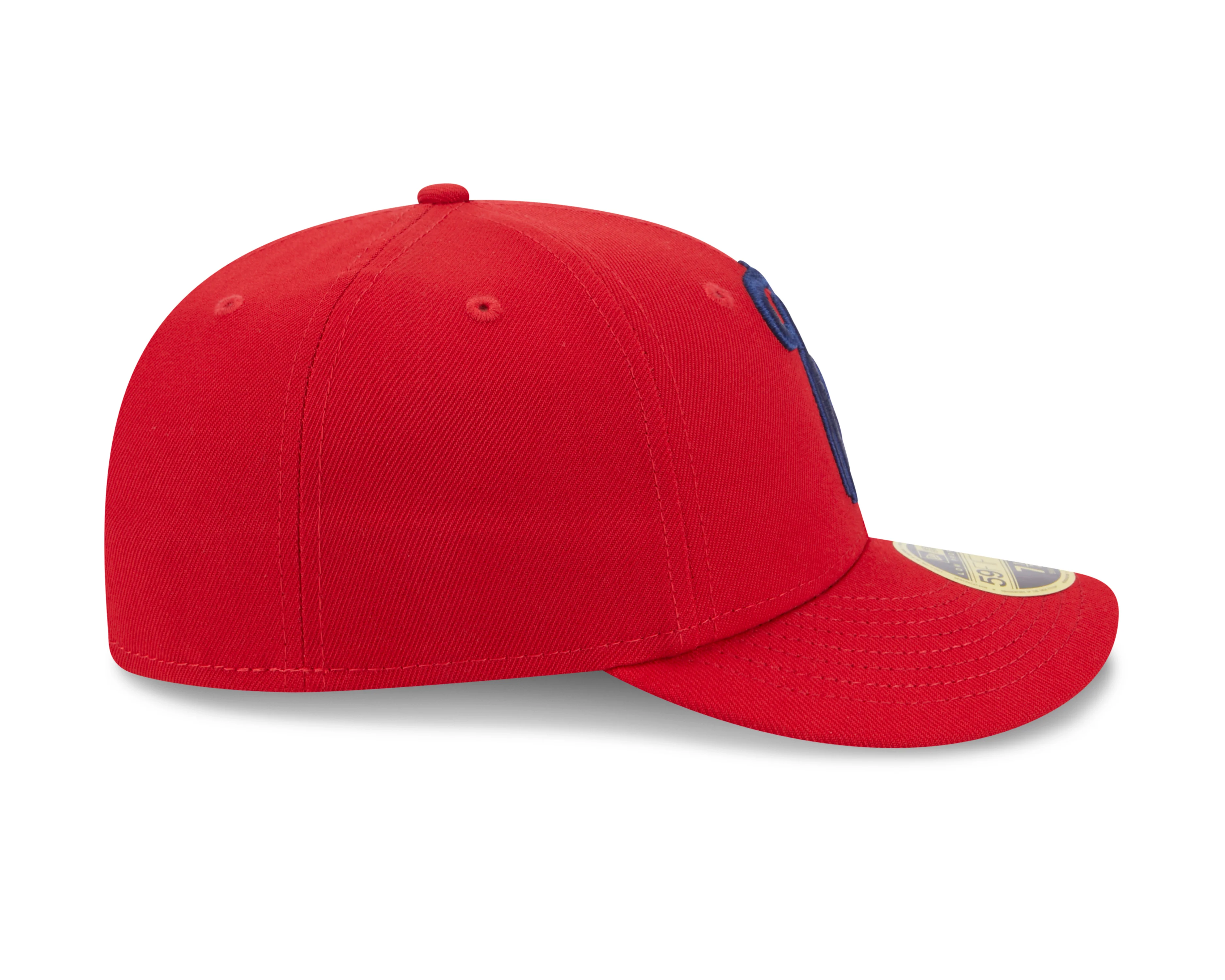 New Era 59Fifty Low Profile Red Feathered 'R' Road On-Field Hat - Image 6