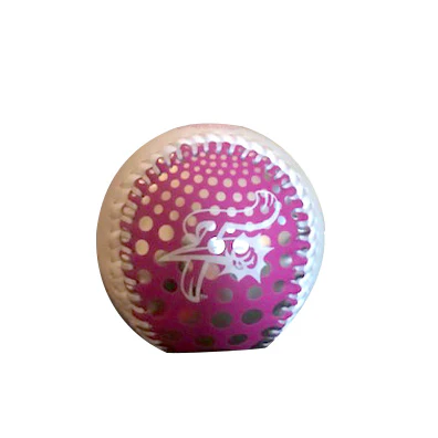 Reading Fightin Phils Pink Metallic Baseball - Image 2
