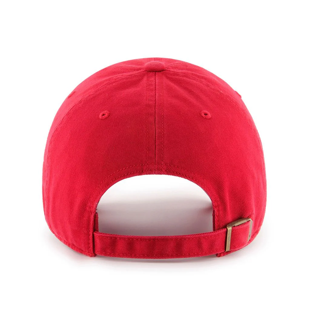 '47 Clean Up Reading Keystones Script Red Adjustable Hat - Image 2