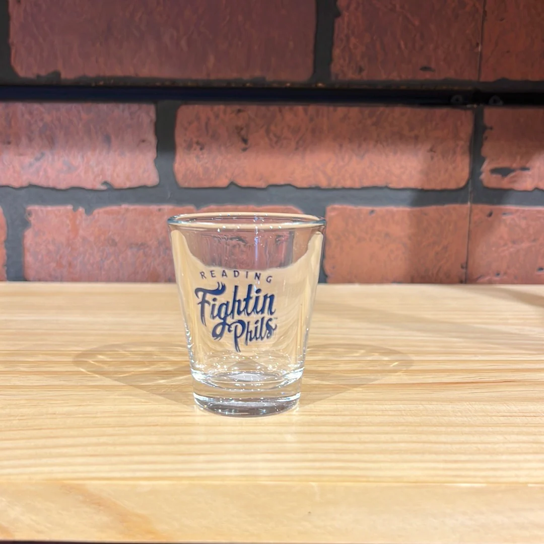Reading Fightin Phils Primary Logo Shot Glass - Image 2