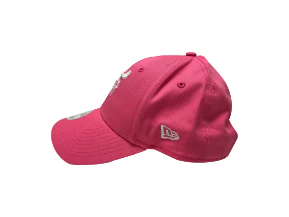 New Era Clutch 9Forty Women's Pink F-Fist Logo Adjustable Hat - Image 3